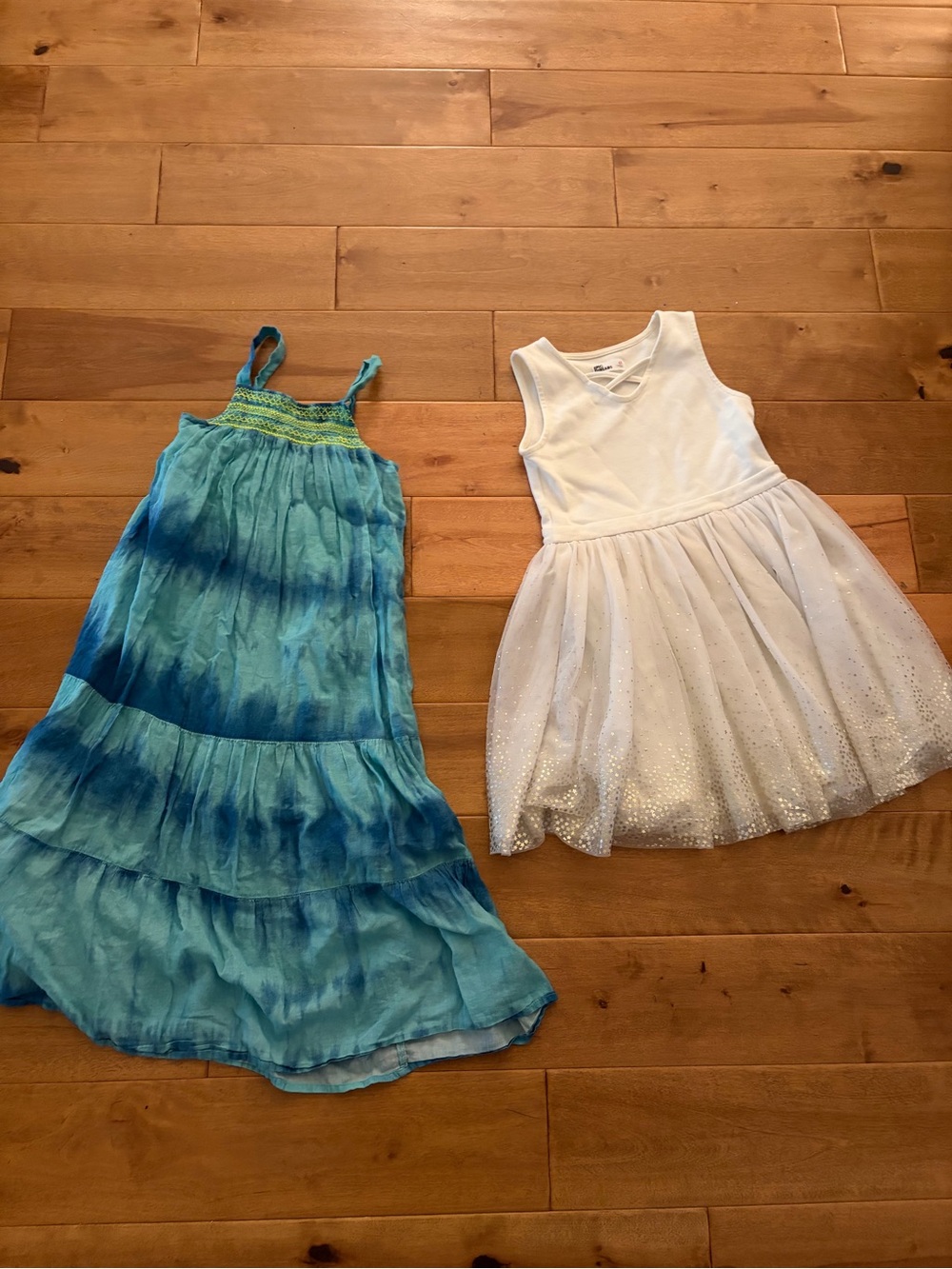 White Sparkle Tulle Dress epic threads and cat and hack tie dye dress